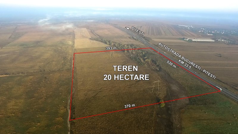 Bolintin Vale, Autostrada Bucuresti-Pitesti,